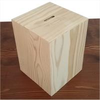 Ahşap Kumbara Ham Boyasız 