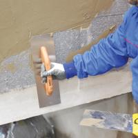 Alçı Malası Ahşap Saplı - Yay Çeliği - 40 cm 