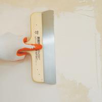 Eğri Saplı Ispatula Ahşap Saplı - Yay Çeliği - 20 cm 