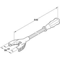Hafele Axilo Baza Ayak Ayarlama Aparatı