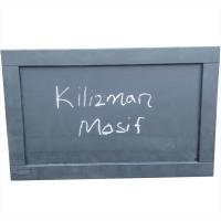 Masif Çam Çerçeveli Yazı Tahtası 