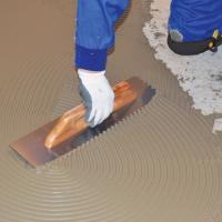 Seramik Malası Kare Dişli 8x8 -Ahşap Saplı - Yay Çeliği - 50 cm 