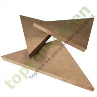 Kontreko® Üçgen 20x20 Ham MDF