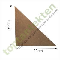 Kontreko® Üçgen 20x20 Ham MDF